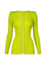 BOX SHOULDER PLEATS Cardigan Parakeet Green