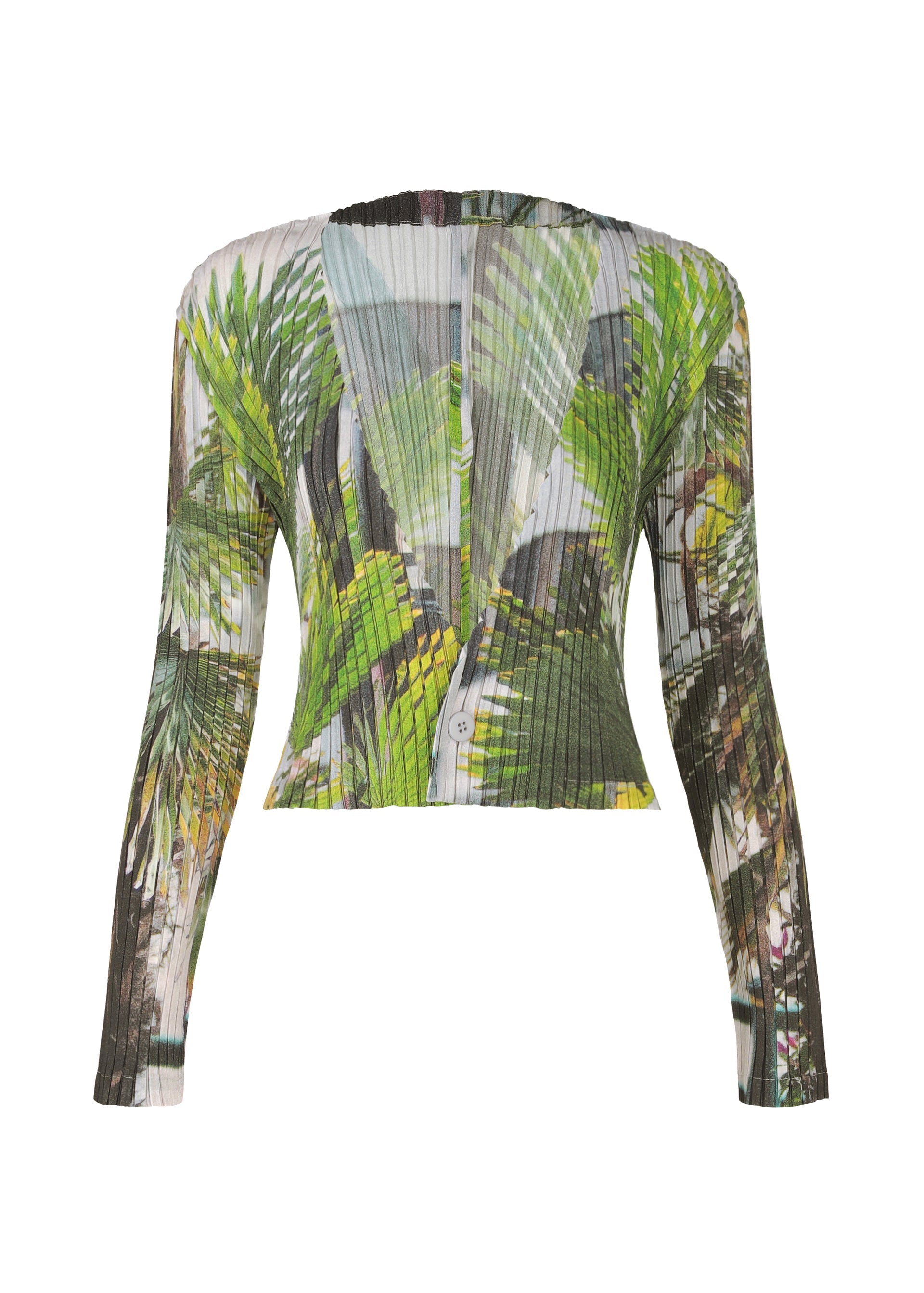 A product shot of the Issey Miyake URBAN JUNGLE PLEATS cardigan in .