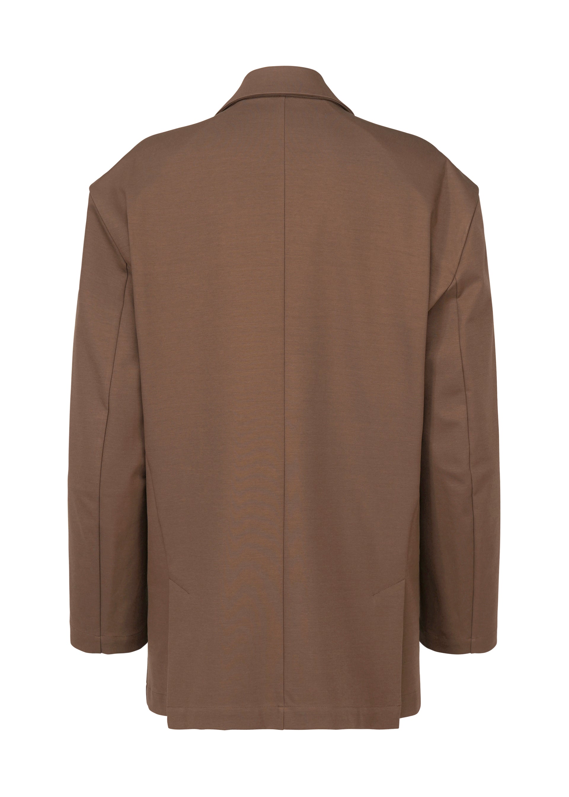 SIMPLE ENSEMBLE Jacket Dark Brown – ISSEY MIYAKE EU