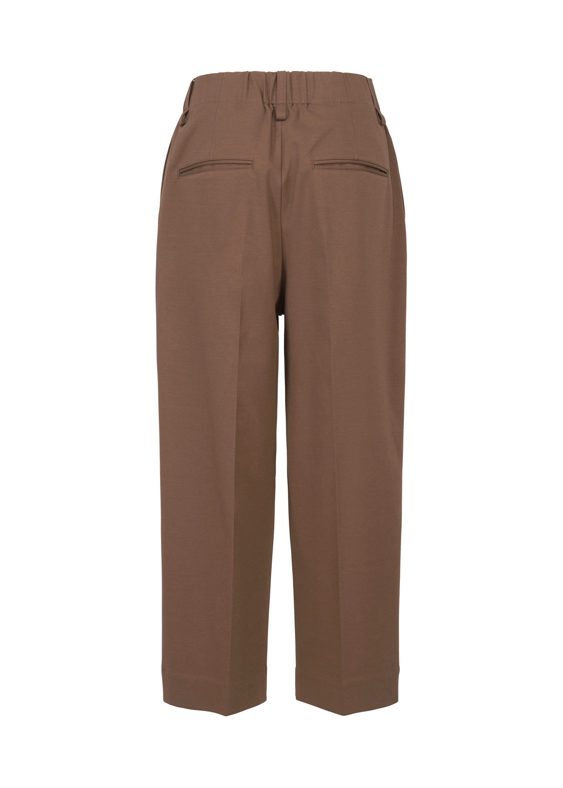 SIMPLE ENSEMBLE Trousers Dark Brown – ISSEY MIYAKE EU