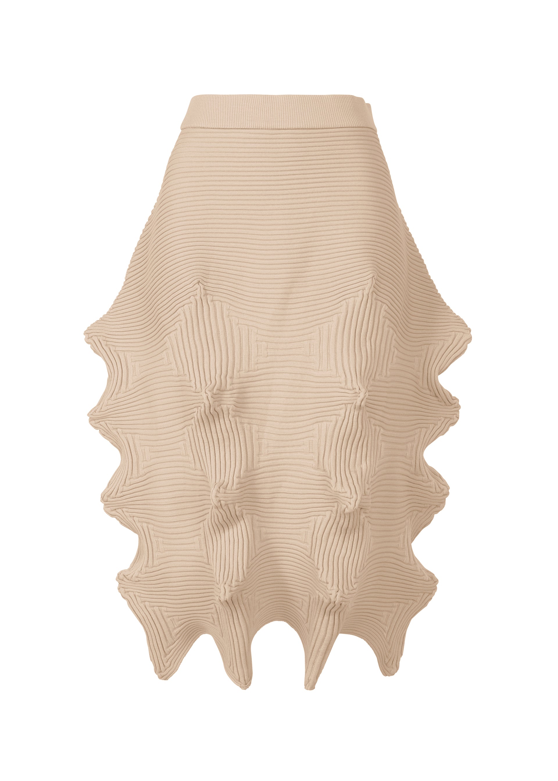LINKAGE Jupe Emu Beige