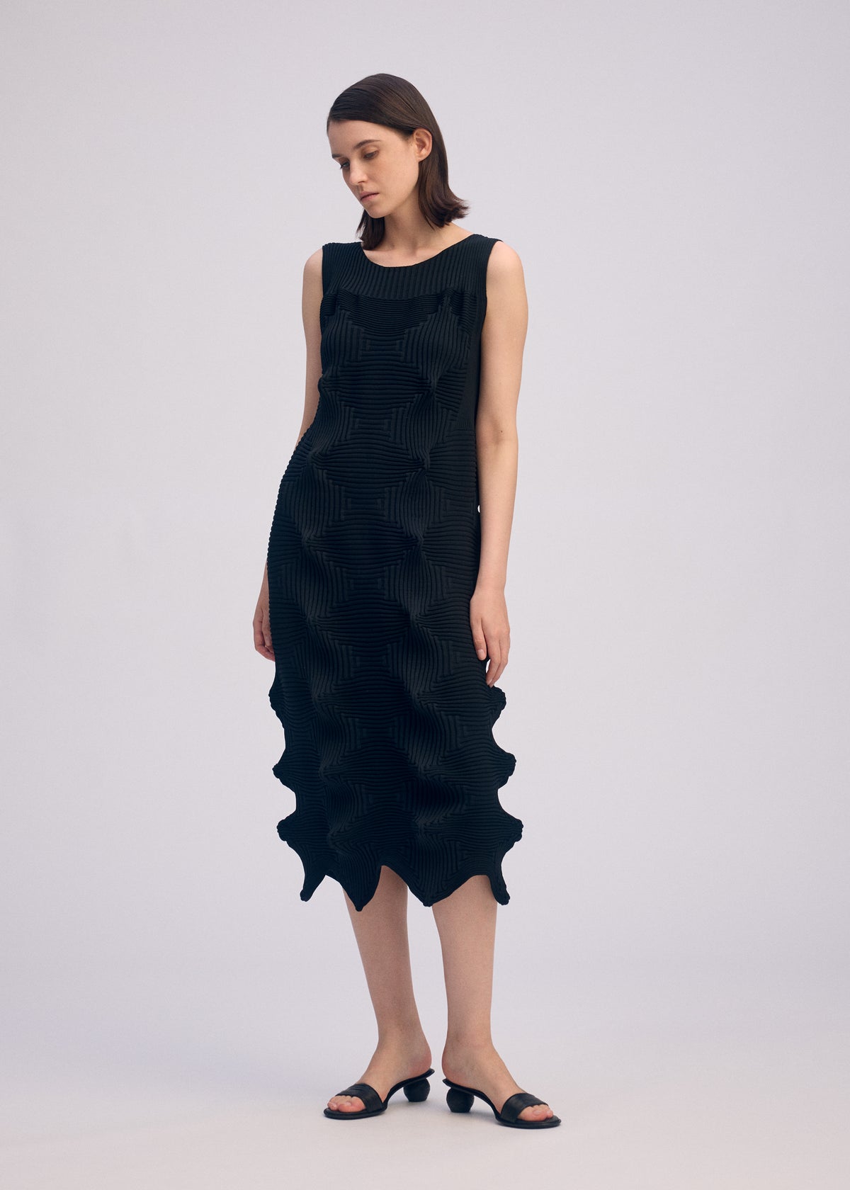 LINKAGE Dress Emu Beige