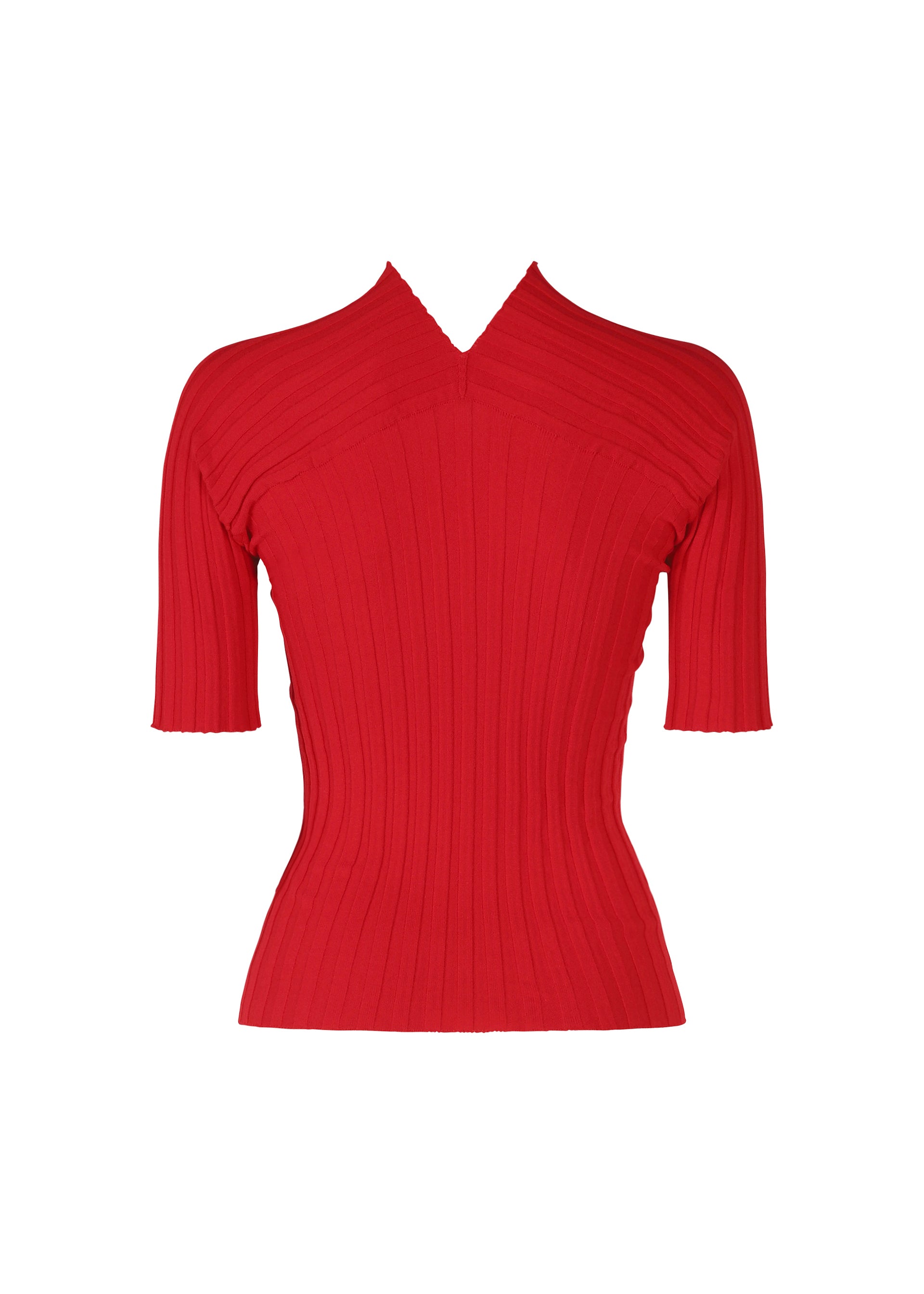 A detail shot of the ISSEY MIYAKE ELEPHANT KNIT prêt à porter.