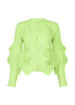 LINKAGE Cardigan Lime Green