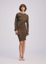 ADVENTITIOUS: SLEEVES Tunic Charcoal