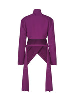 A detail shot of the ISSEY MIYAKE CALLIGRAPH jacket.