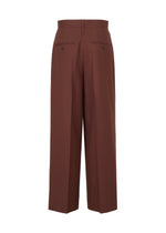 A detail shot of the ISSEY MIYAKE UNTITLED trousers.