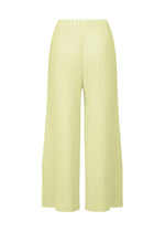A detail shot of the ISSEY MIYAKE HATCHING BOTTOMS pants.