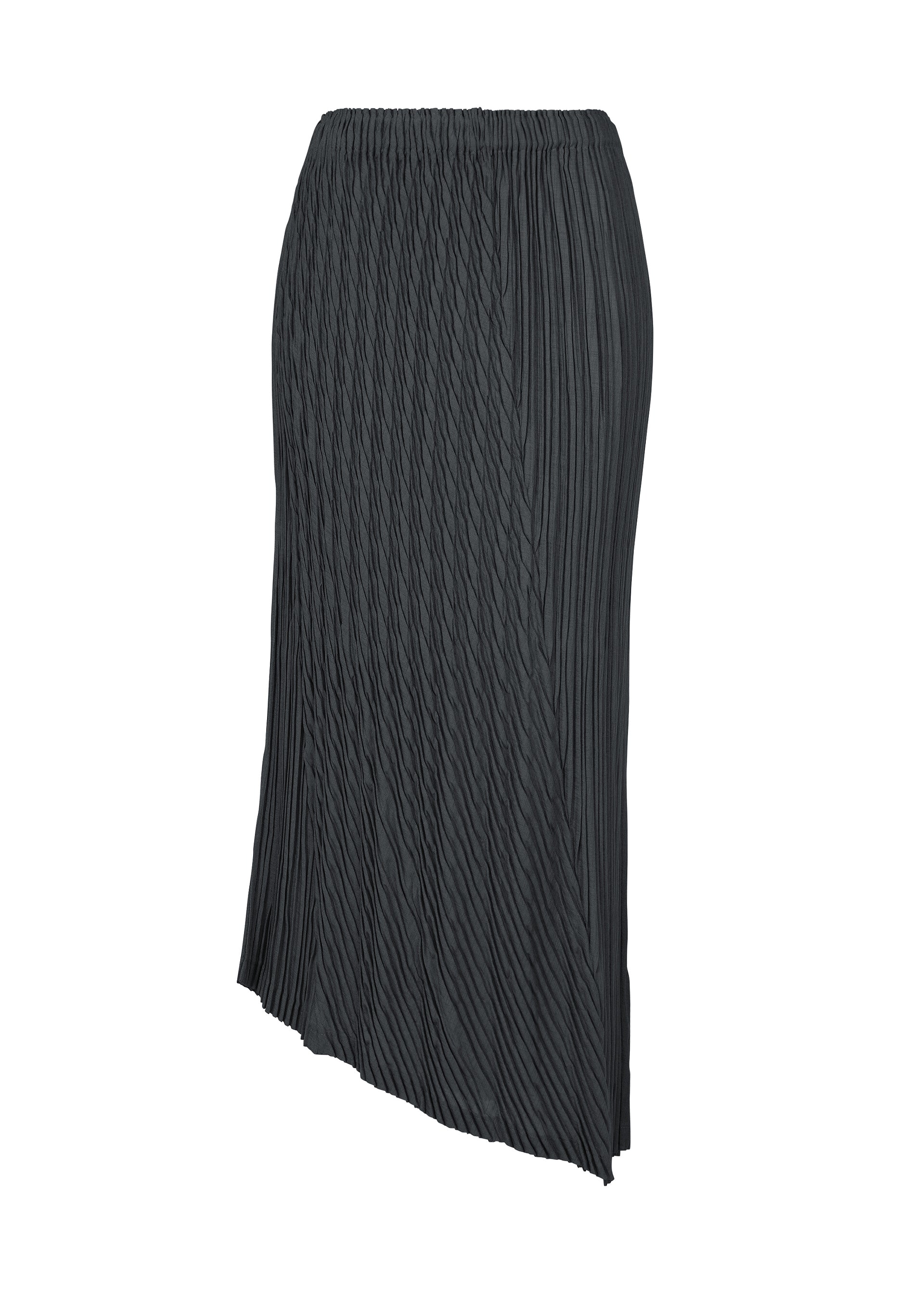 ISSEY MIYAKE me フレアスカート ダークグレー UNFURLING PLEATS Skirt Dark Navy – ISSEY MIYAKE EU