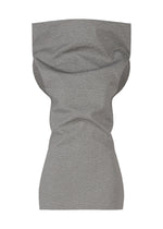 A product shot of the ISSEY MIYAKE ALLOW shirt in gray.
