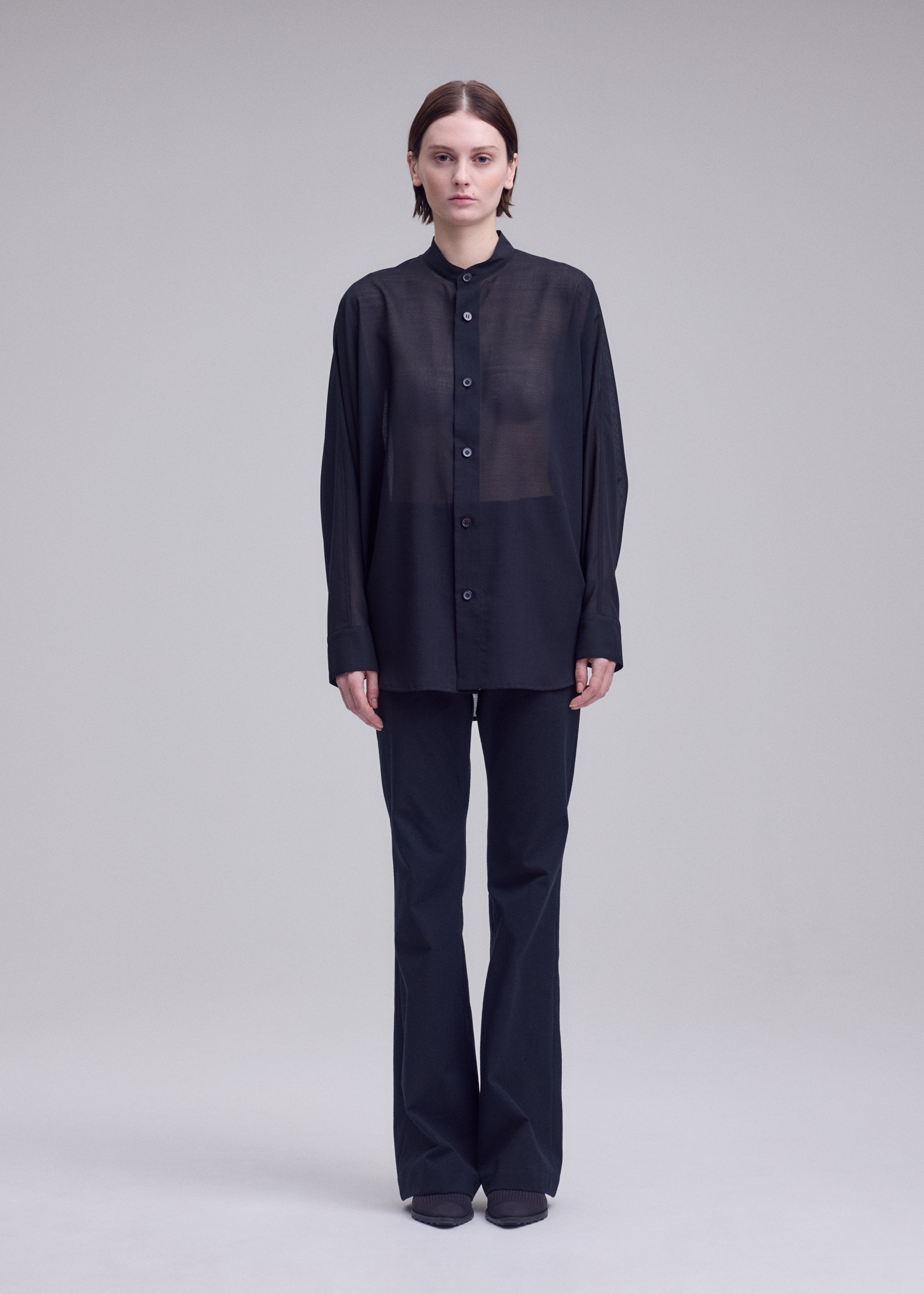 SHEER WOOL Shirt Off-White – ISSEY MIYAKE EU