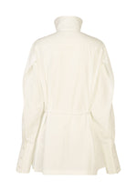 A detail shot of the ISSEY MIYAKE MONSIEUR SHIRT shirt.