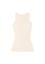 A product shot of the ISSEY MIYAKE RILL shirt in off-white.