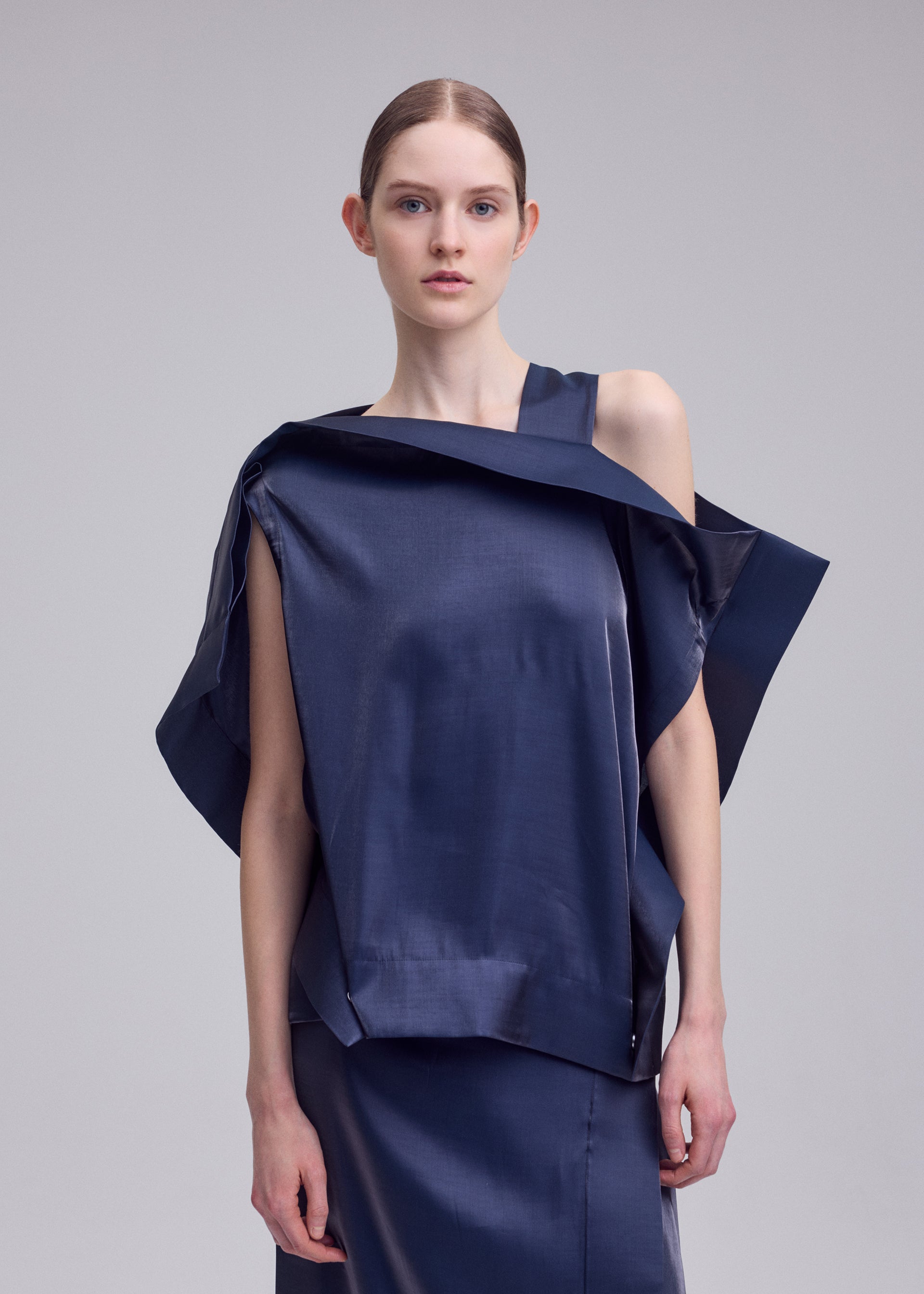MERCURY Shirt Dark Navy – ISSEY MIYAKE EU