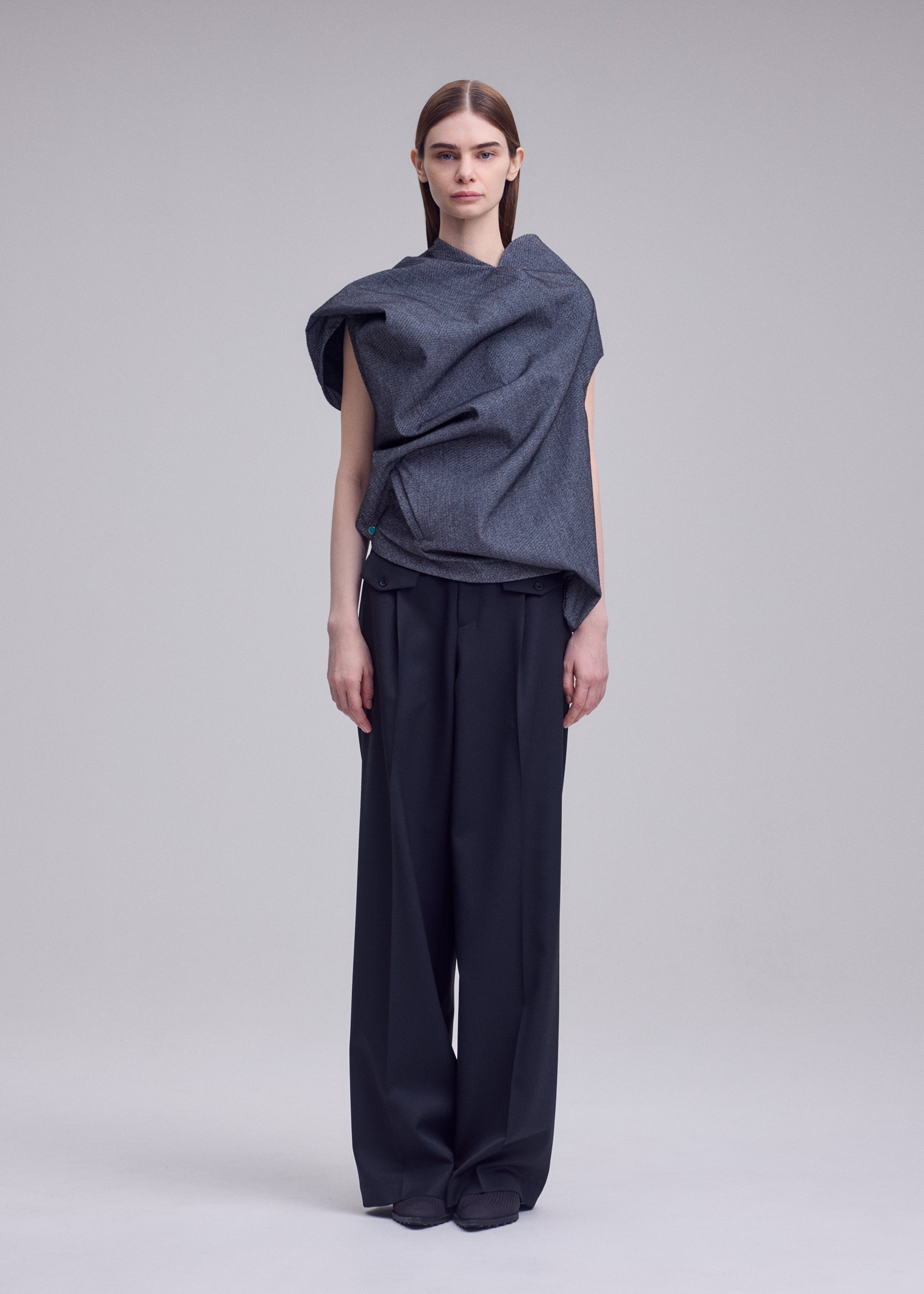 ISSEY MIYAKE レーヨン×キュプラ ドレープシャツ L~XL相当 REFLECTION Shirt Grey – ISSEY MIYAKE EU