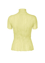 A detail shot of the ISSEY MIYAKE CHIFFON TWIST 1 shirt.