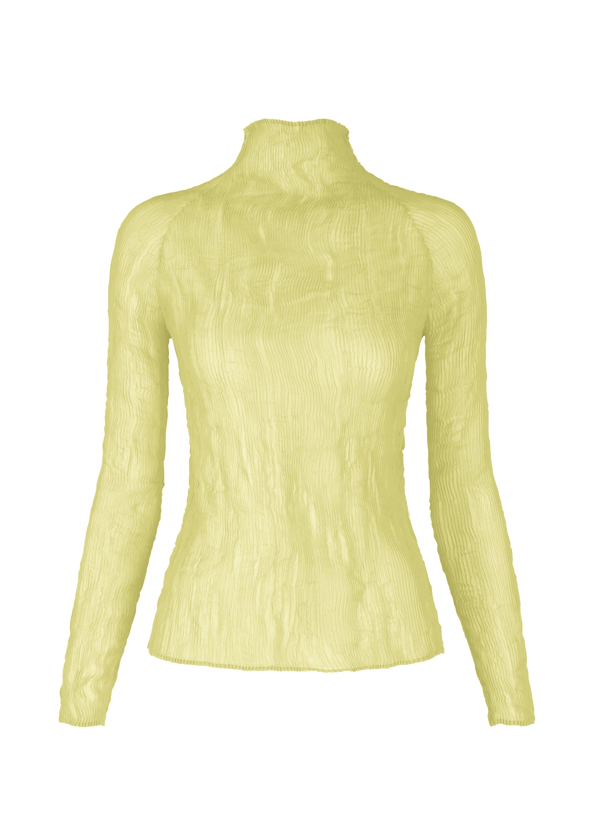CHIFFON TWIST 1 Shirt Dull Cream – ISSEY MIYAKE EU