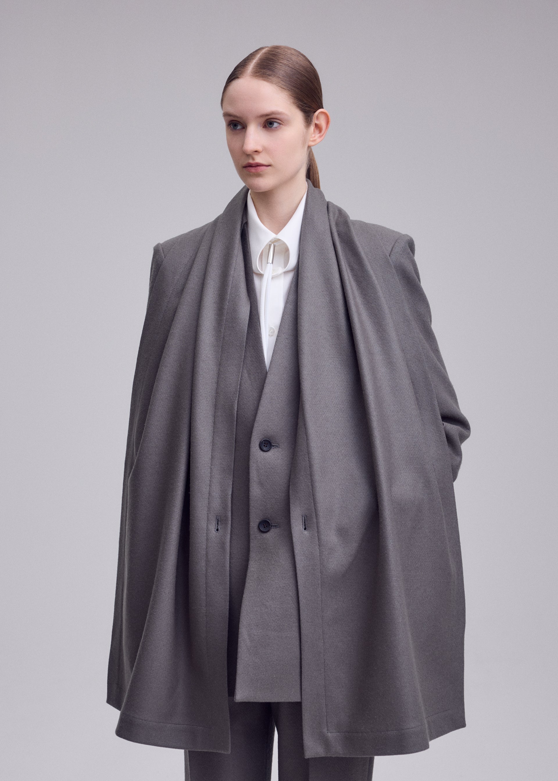 MANNER Jacket Grey – ISSEY MIYAKE EU