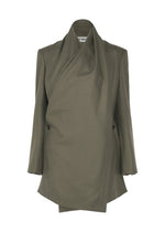 A product shot of the ISSEY MIYAKE MANNER jacket in gray.