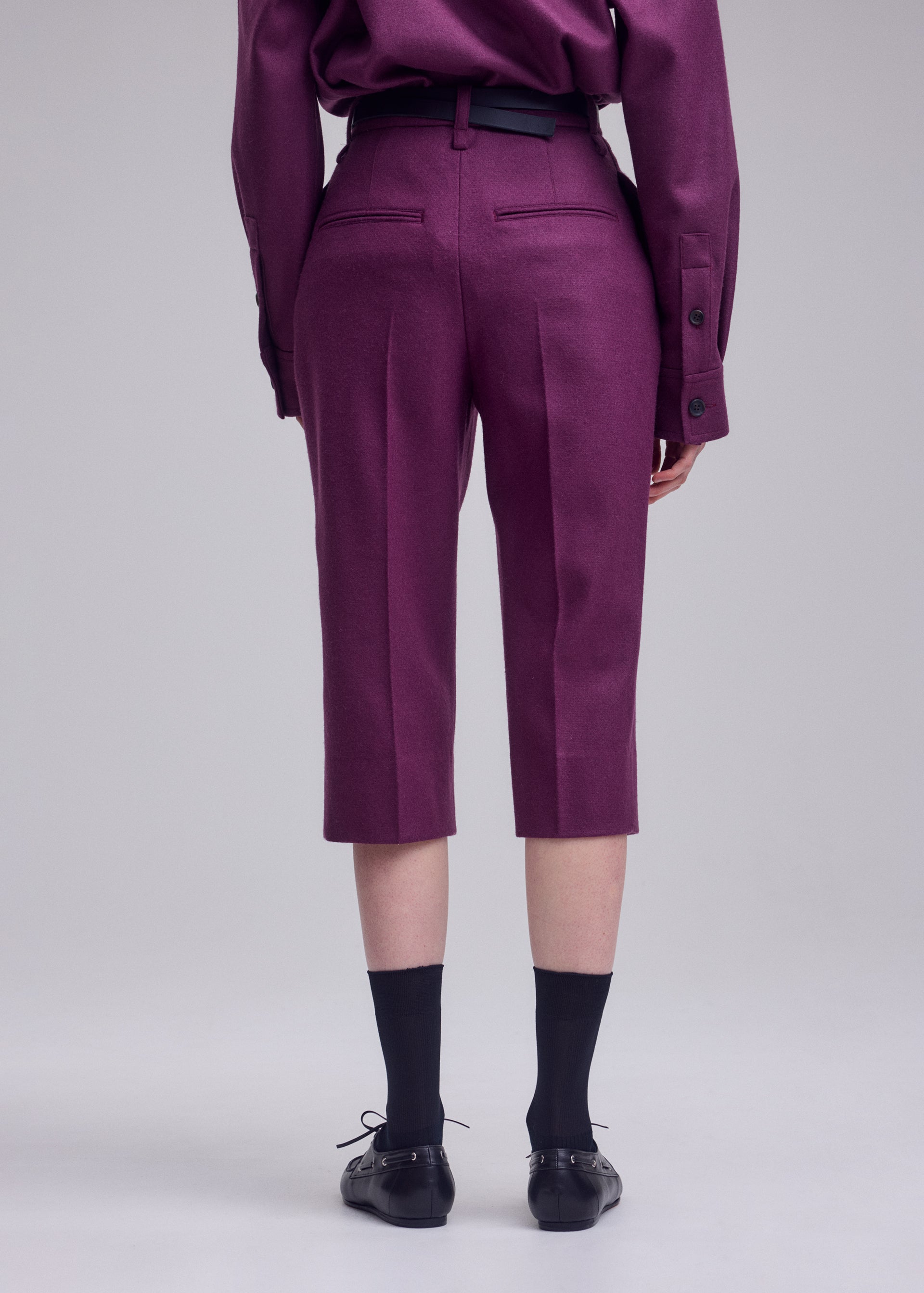 MANNER Trousers Purple – ISSEY MIYAKE EU