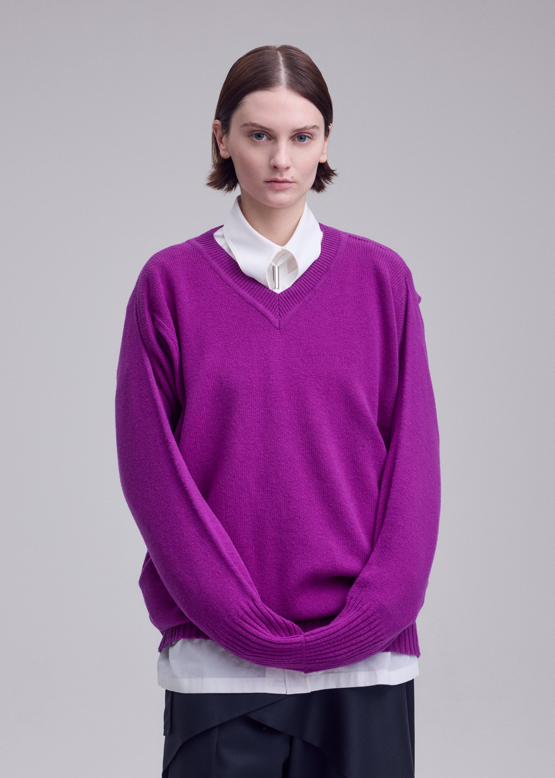 O KNIT Vest Purple – ISSEY MIYAKE EU