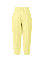 A detail shot of the ISSEY MIYAKE CAMPAGNE pants.