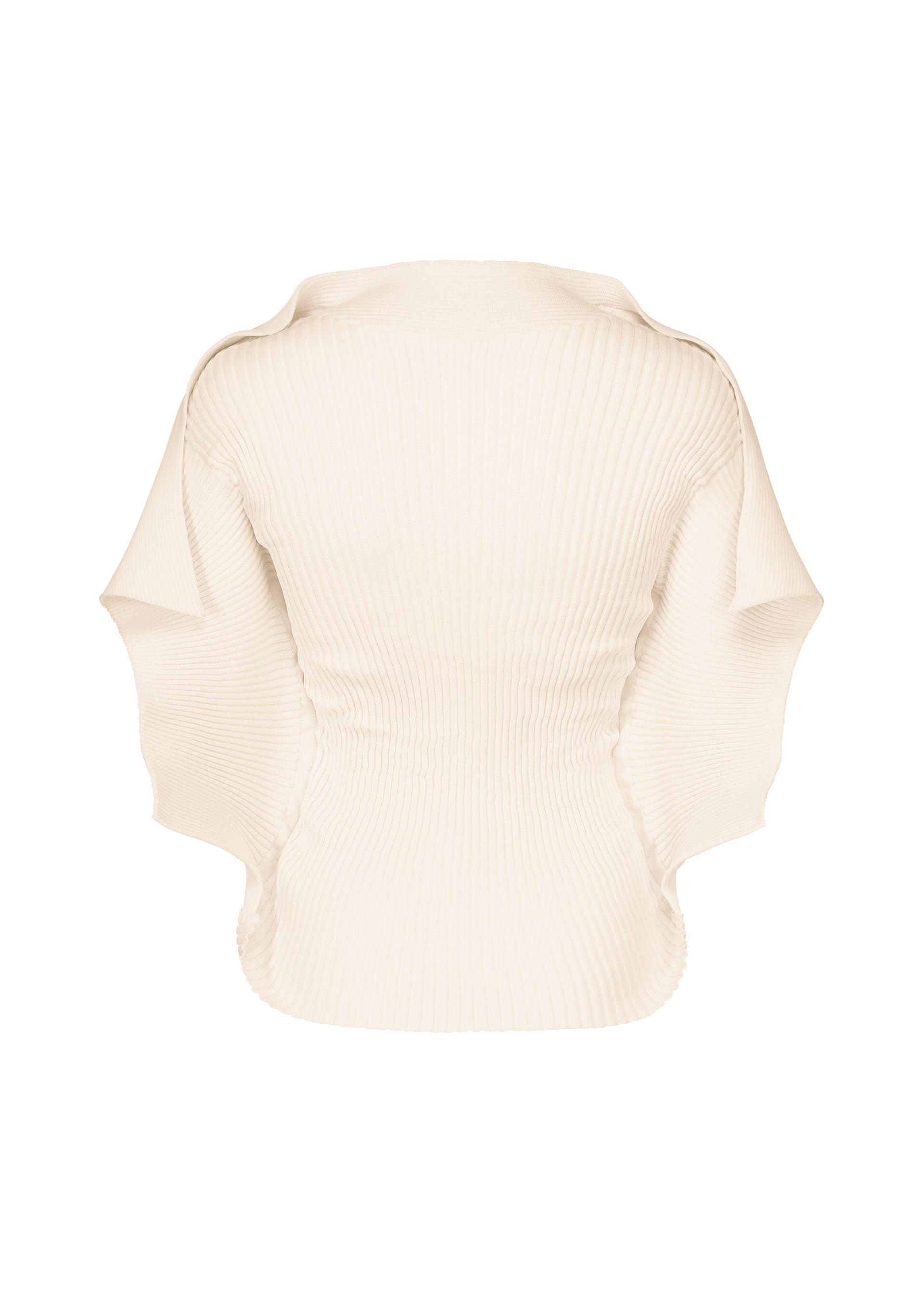 A detail shot of the ISSEY MIYAKE PRANCE top.