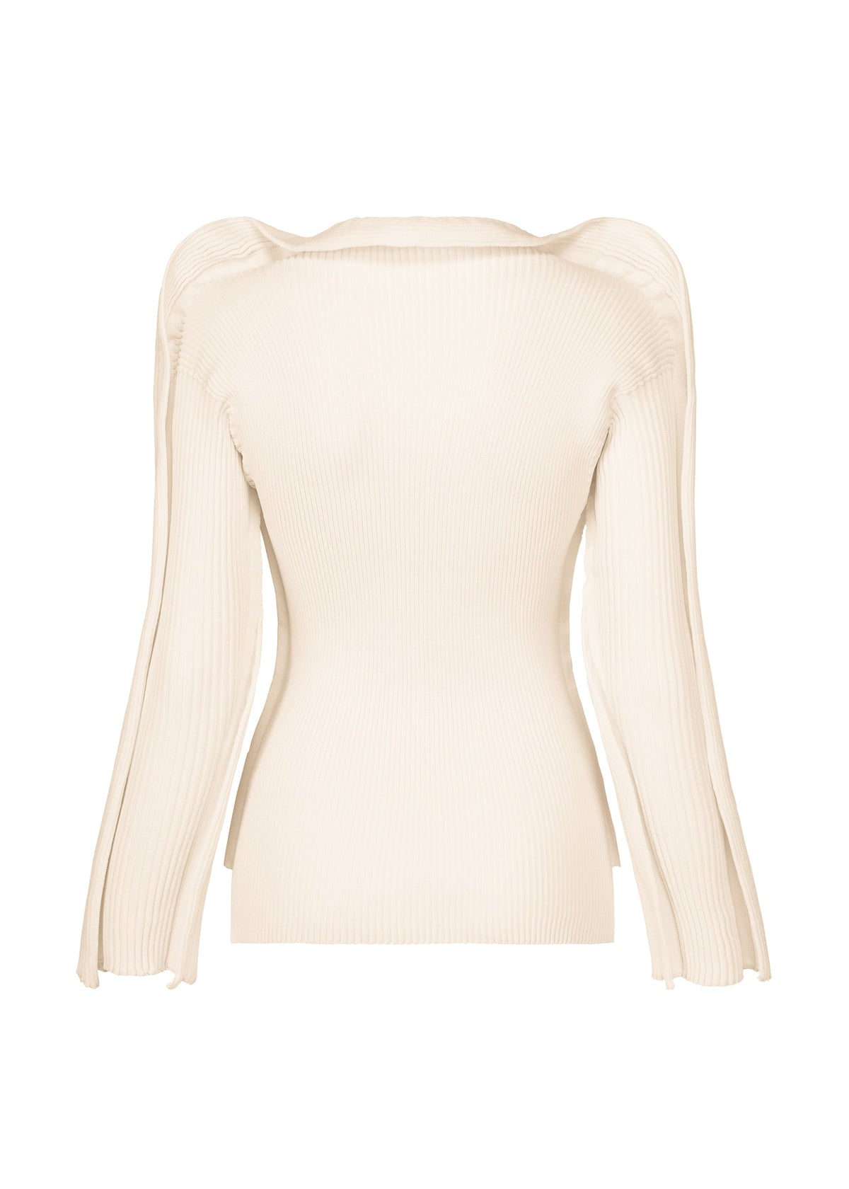 A detail shot of the ISSEY MIYAKE PRANCE top.