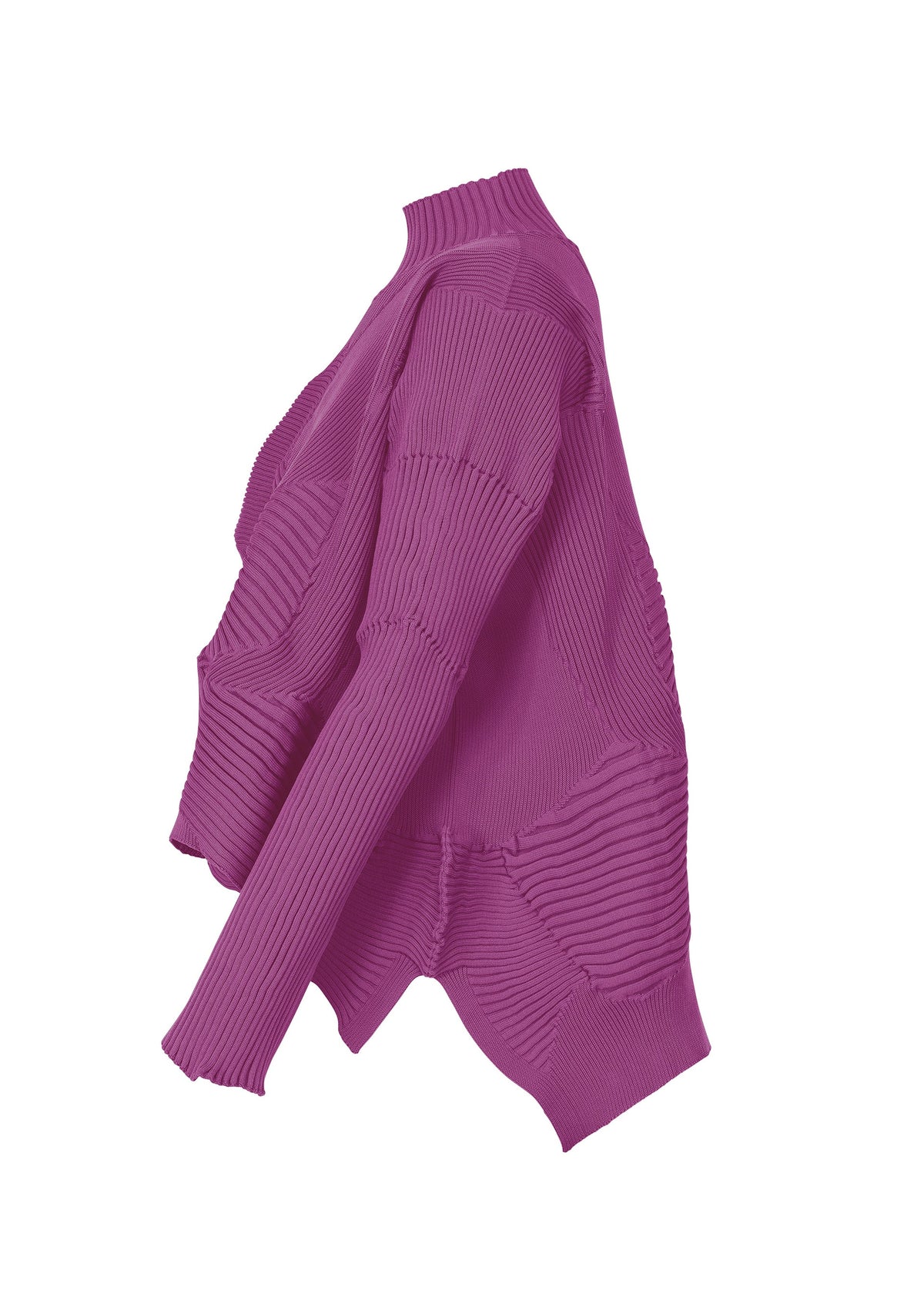 A detail shot of the ISSEY MIYAKE KONE KONE top.