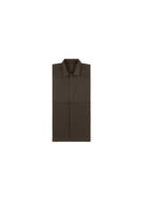 WOOL LIKE COMPACT SHIRT Shirt Brown