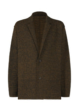 HYBRID WASHI KNIT Jacket Brown