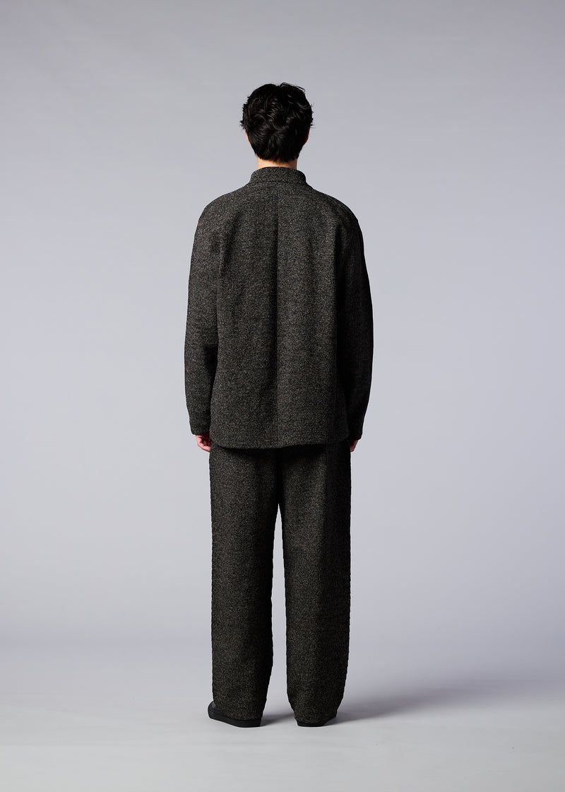 HYBRID WASHI KNIT Trousers Black