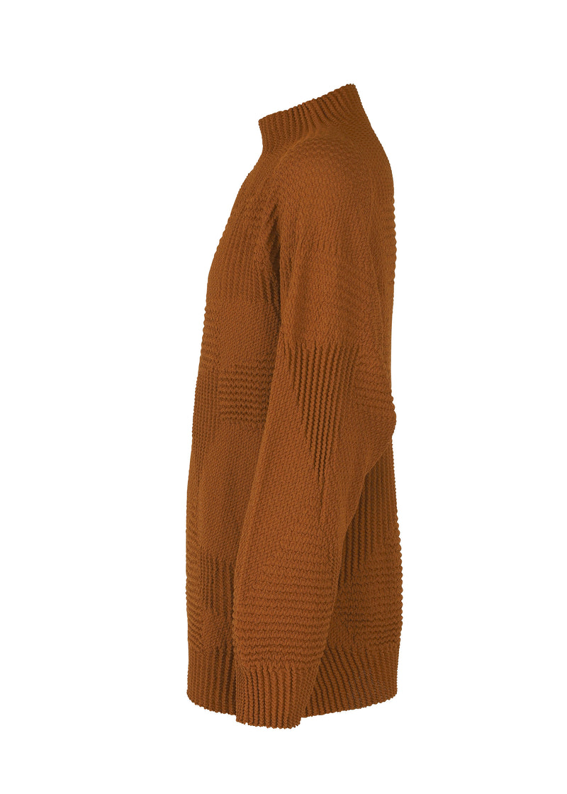 SOIL KNIT Top Dark Orange