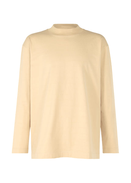 ISSEY MIYAKE - 【中古】イッセイミヤケ ISSEY MIYAKE 2024年秋冬 SILK JERSEY Top 長袖 長袖Ｔシャツ ベージュ【サイズ表記なし（L位）】【レディース】 ISSEY MIYAKE - 【中古】イッセイミヤケ ISSEY MIYAKE 2024年