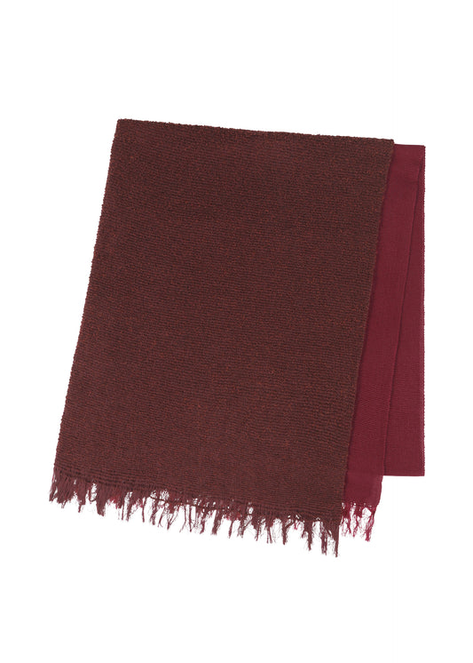 DOUBLE WEAVE STOLE Stole Bordeaux