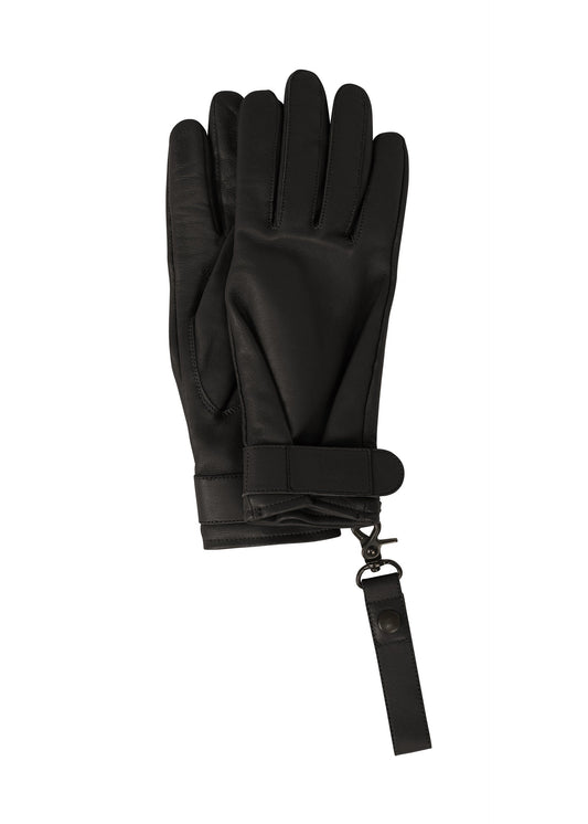 A product shot of the IM MEN PIGEON GLOVES gloves in black (15).