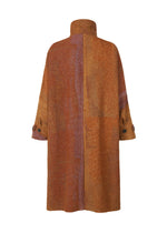 A detail shot of the IM MEN PAINTING JACQUARD coat.