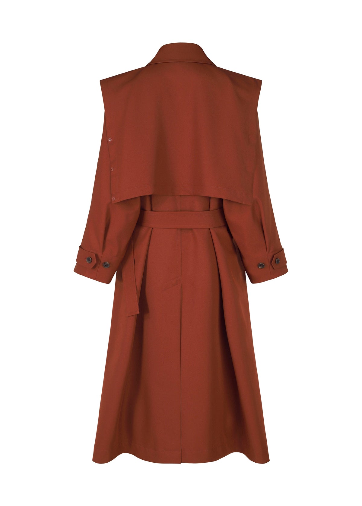 A detail shot of the IM Men WALL coat.