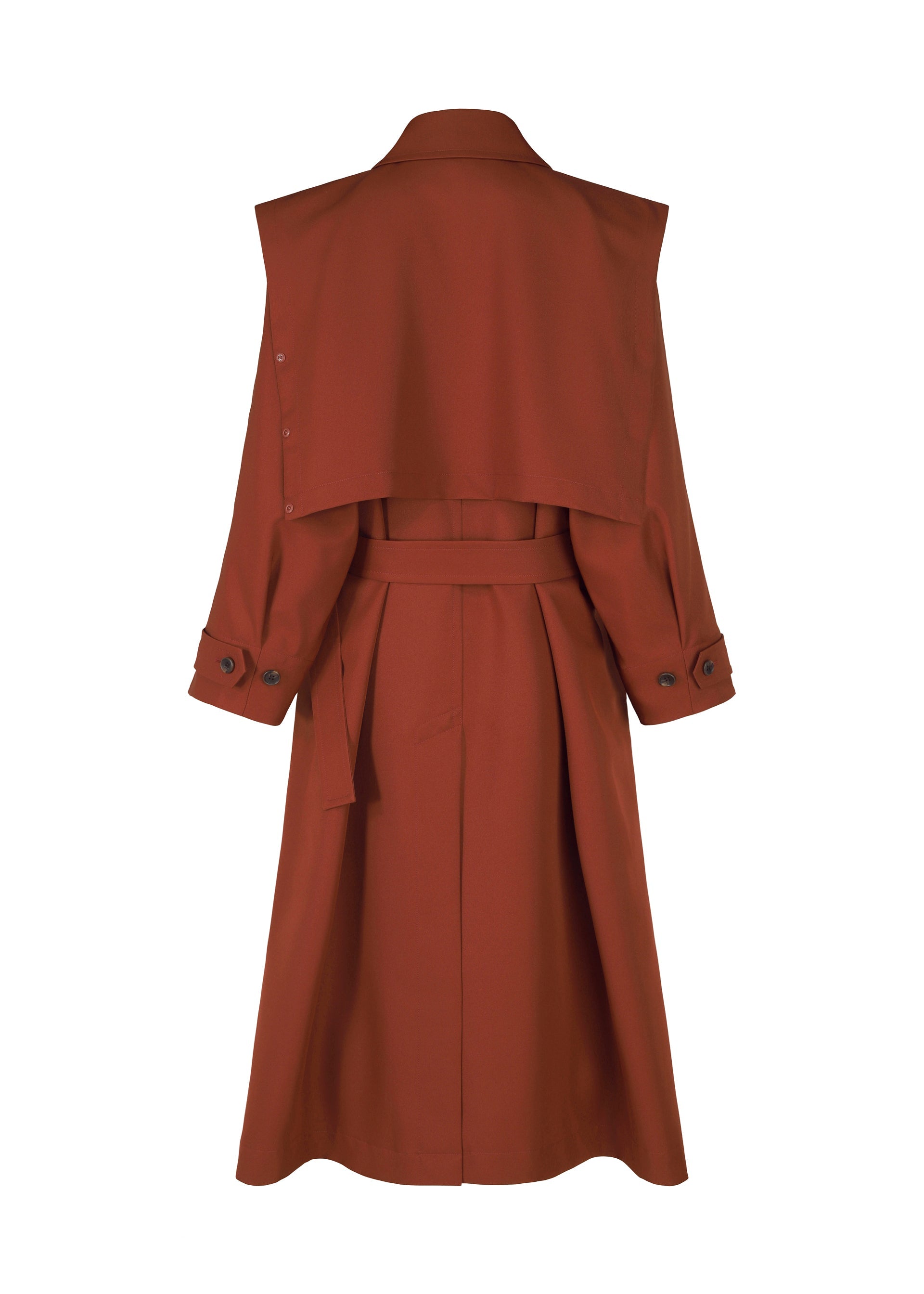 A detail shot of the IM Men WALL coat.