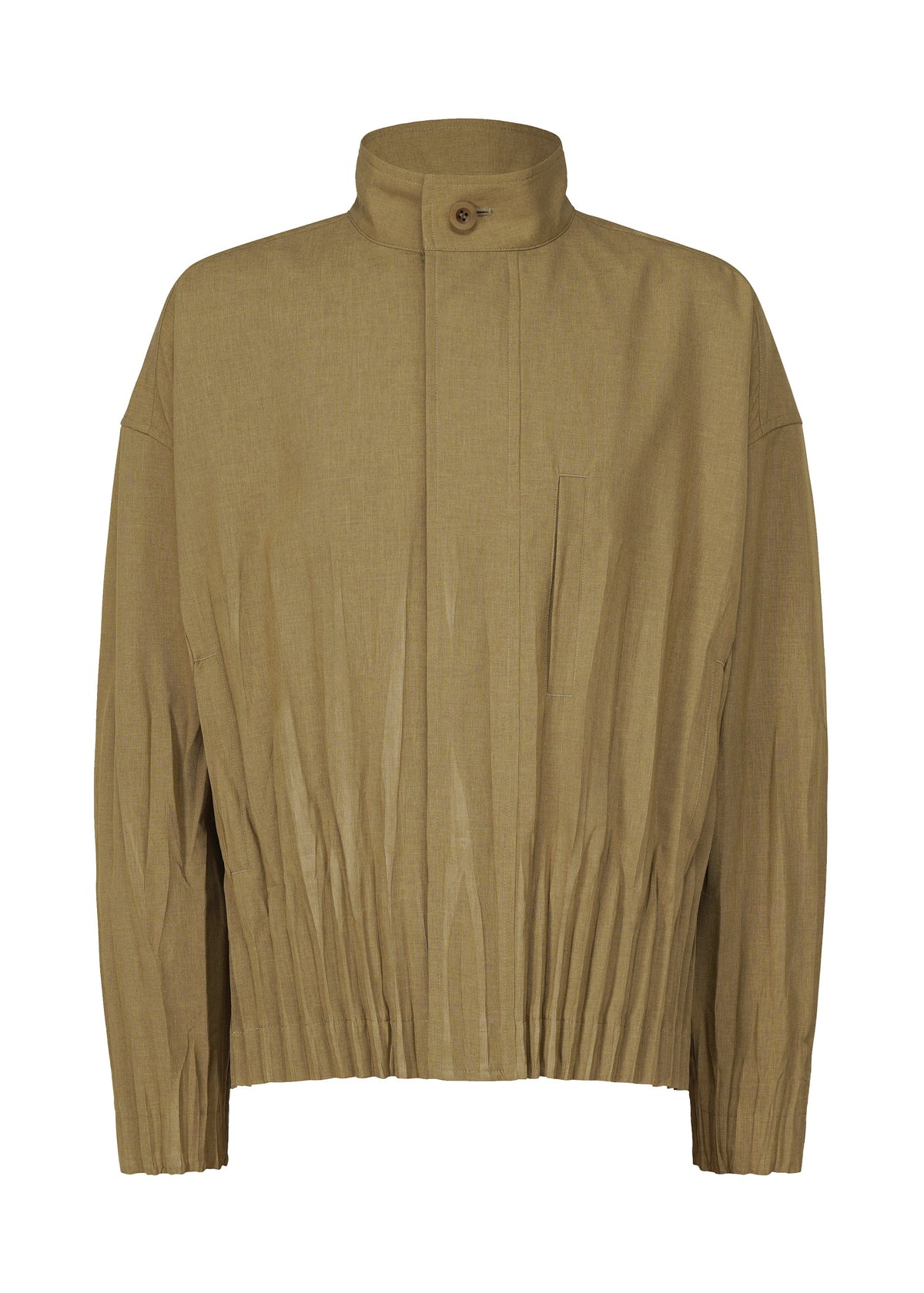 A product shot of the IM MEN WAFT jacket in khaki (65).