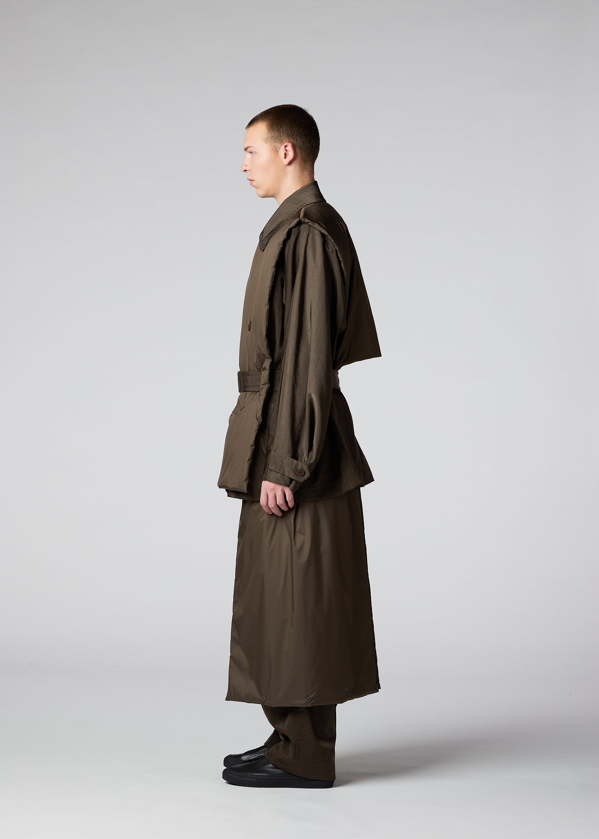 A model wears the IM MEN SWITCH jacket.