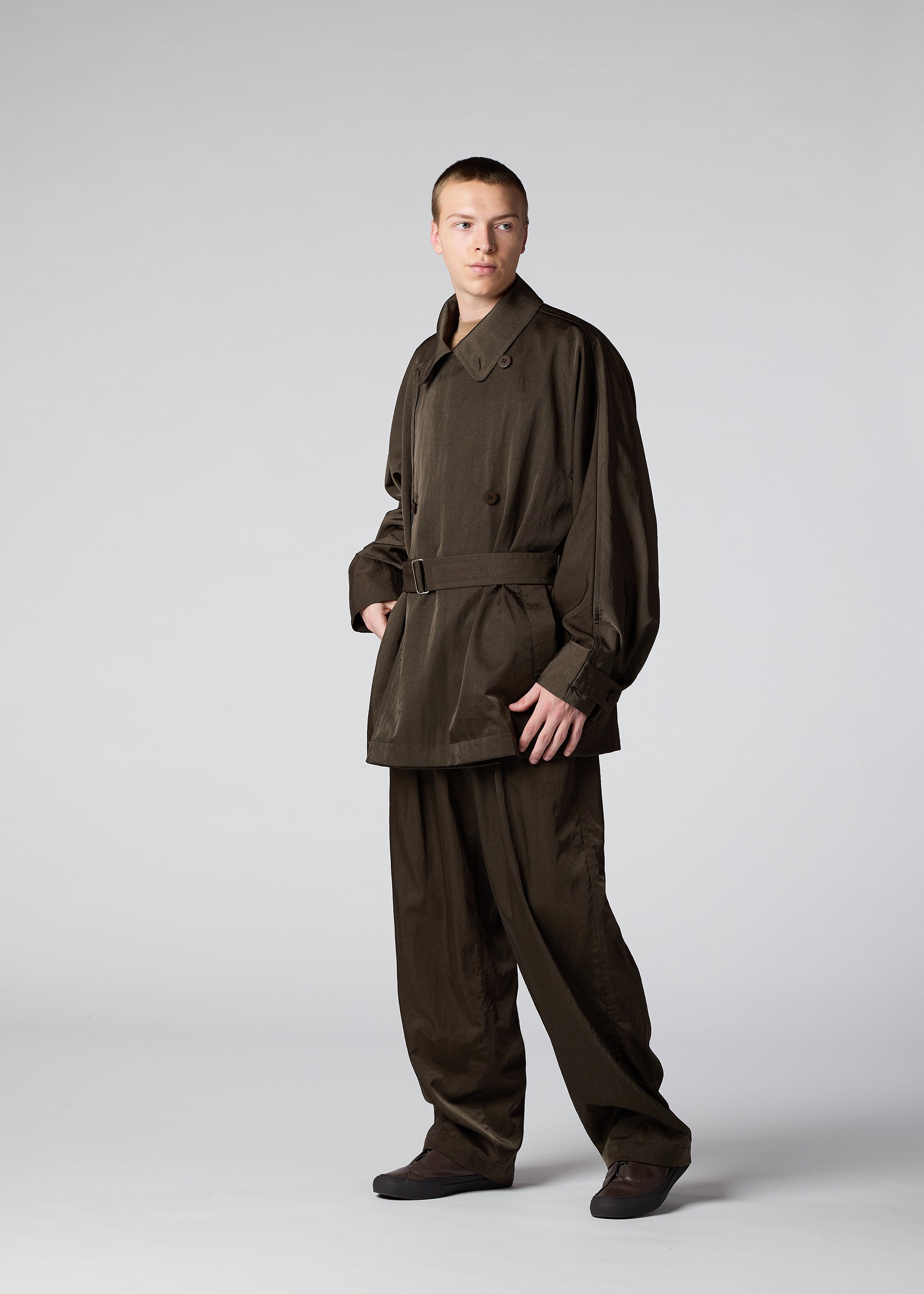 SWITCH Jacket Khaki – ISSEY MIYAKE EU