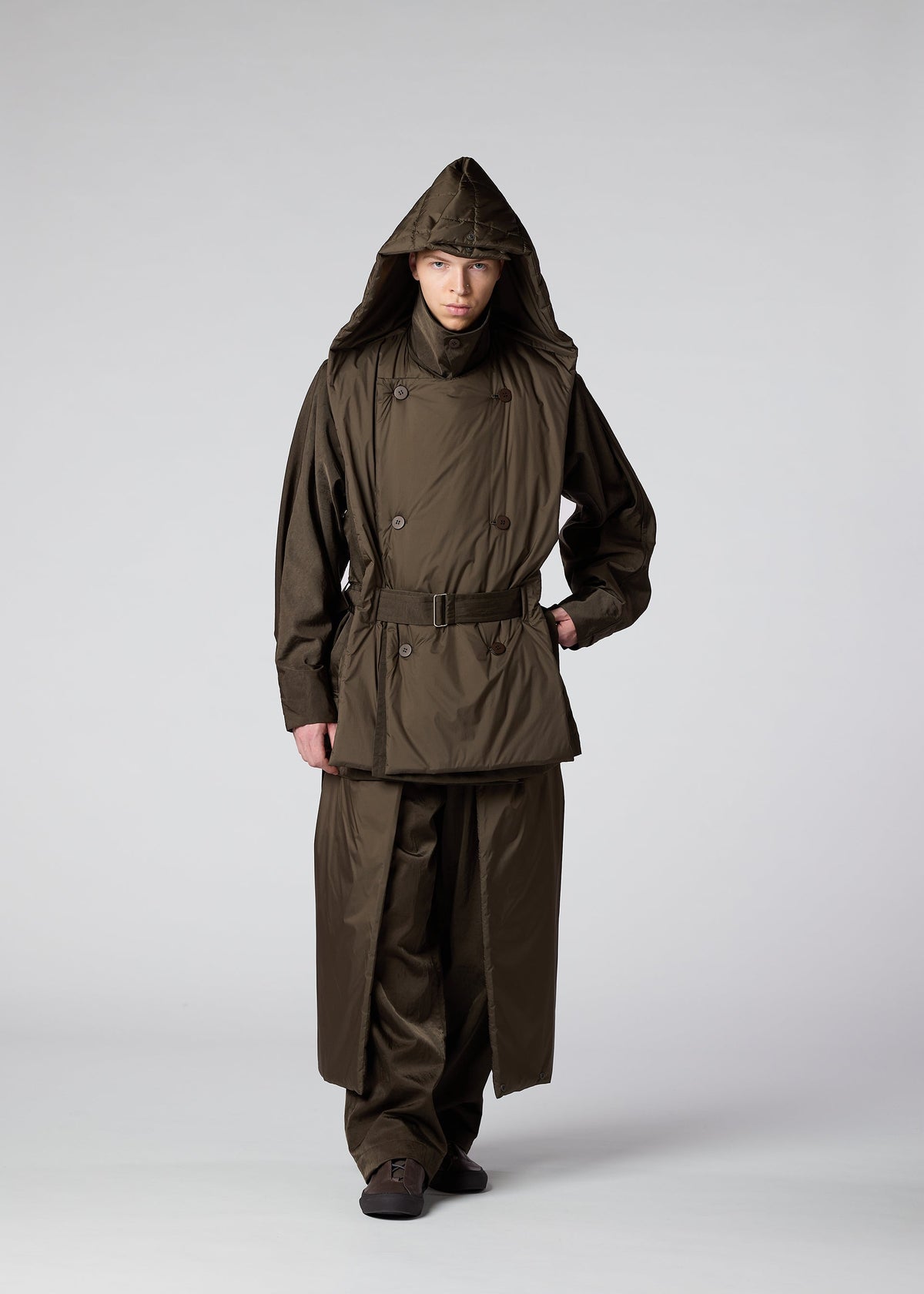 A model wears the IM MEN SWITCH jacket.