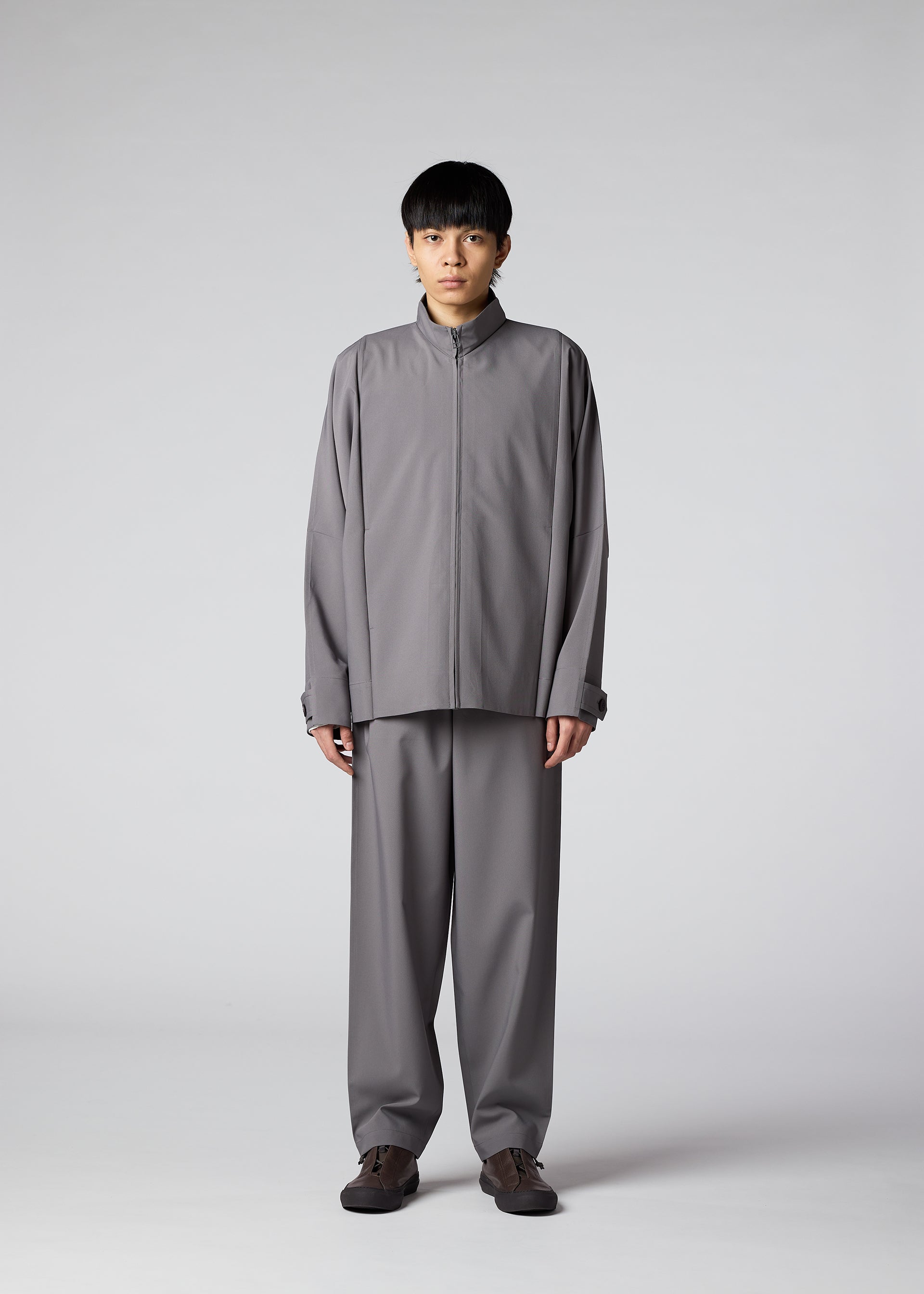 FLAT Jacket Dark Purple – ISSEY MIYAKE EU