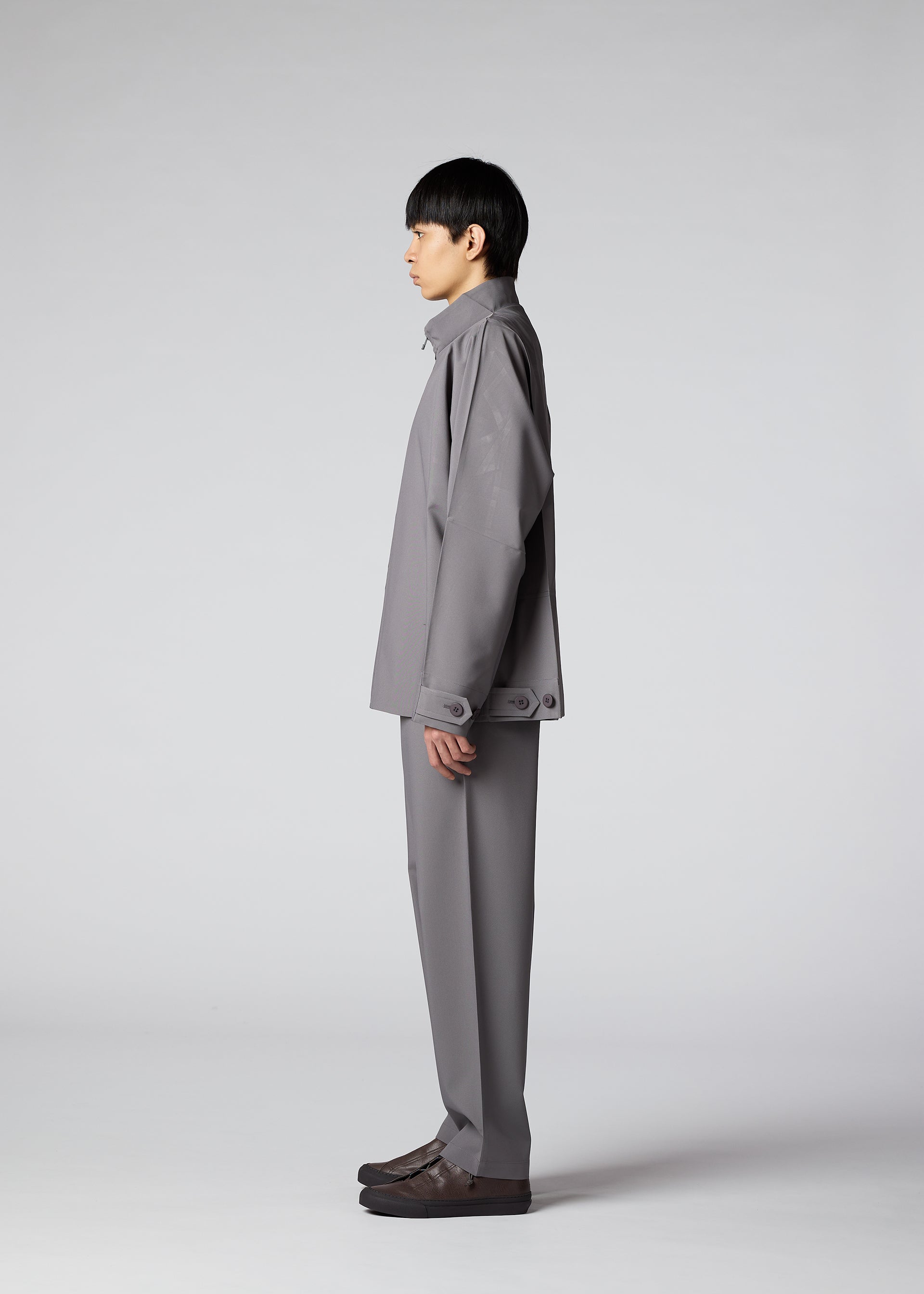 FLAT Jacket Dark Purple – ISSEY MIYAKE EU