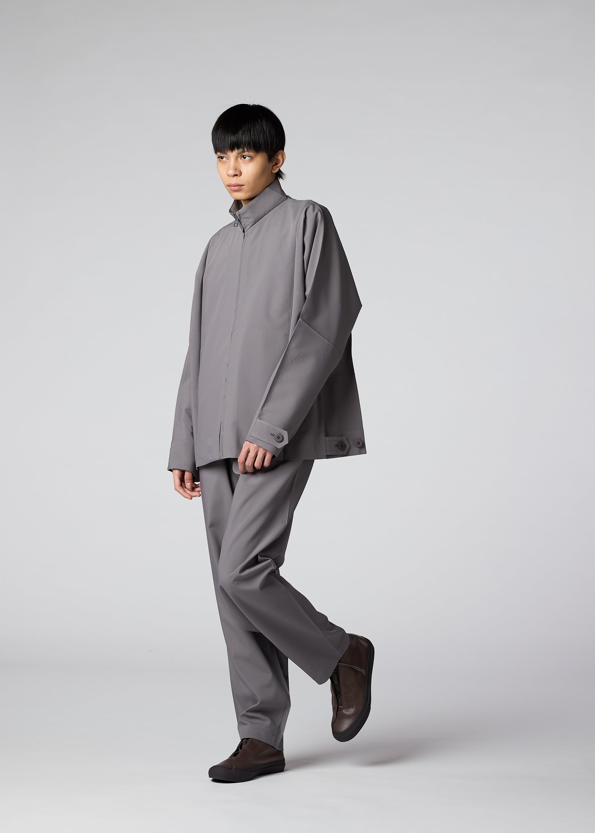 FLAT Jacket Dark Purple – ISSEY MIYAKE EU
