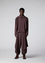 A model wears the IM Men FLAT DRAPE prêt à porter.