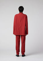 A model wears the IM MEN SHRINK DYE jacket.