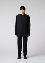 A model wears the IM MEN SHRINK DYE jacket.