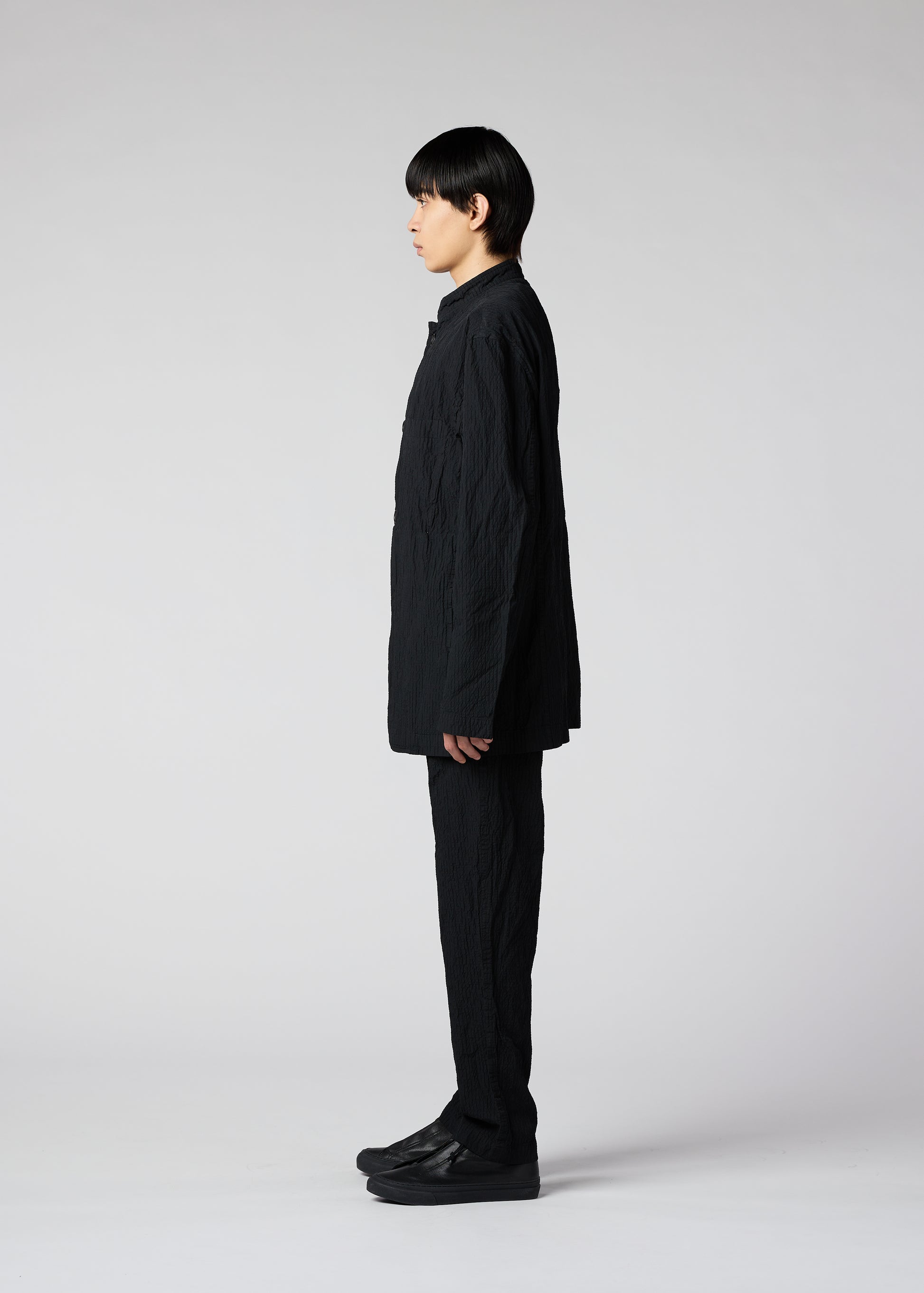 SHRINK DYE Jacket Dark Red